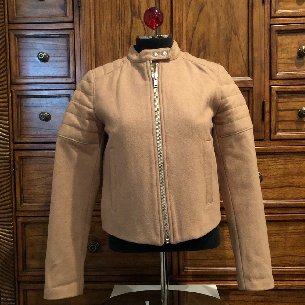 Gap cropped wool jacket